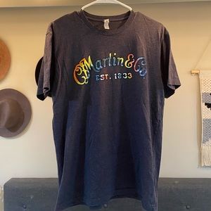 Vintage style Martin guitar shirt